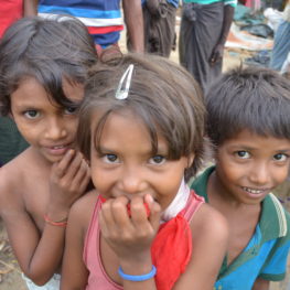 Rohingya children in Cox's Bazaar