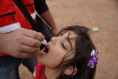 Polio Campaign in Southern Syria, April 2016