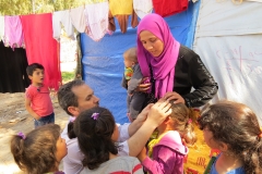 Polio Campaign in Southern Syria, April 2016